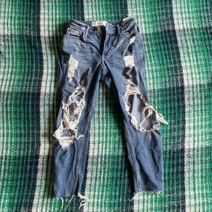 Hollister Ripped Mom Jeans